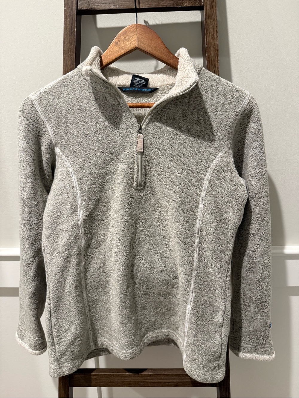 Kuhl Women's Half-Zip Fleece Pullover - Light Gray